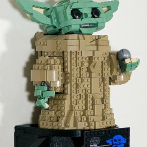 Lego Star Wars 75318 The Child Baby Yoda Grogu fali tartó konzol - játék & sport - építőjáték - Meska.hu