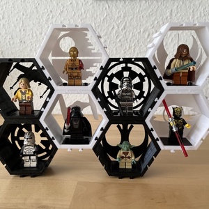 Lego Star Wars minifigura tároló szett - otthon & életmód - dekoráció - asztal és polc dekoráció - asztaldísz - Meska.hu