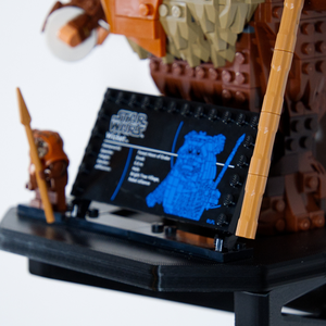 Lego 75430 Wicket the Ewok Star Wars fali tartó konzol [GeckoBricks] - otthon & életmód - tárolás & rendszerezés - fali tároló - Meska.hu