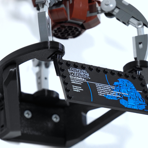 Lego 75381 Star Wars Droideka fali tartó konzol - otthon & életmód - tárolás & rendszerezés - fali tároló - Meska.hu