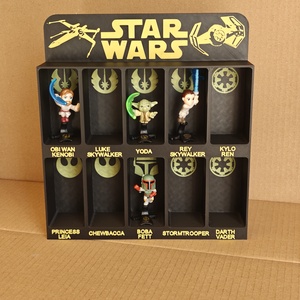 Star Wars Kinder figura tartó állvány - otthon & életmód - tárolás & rendszerezés - íróasztali tároló - Meska.hu