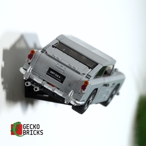 Lego 10262 Aston Martin fali tartó konzol [GeckoBricks] - otthon & életmód - tárolás & rendszerezés - fali tároló - Meska.hu