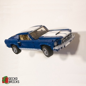 Lego 10265 Ford Mustang fali tartó konzol [GeckoBricks] - Meska.hu