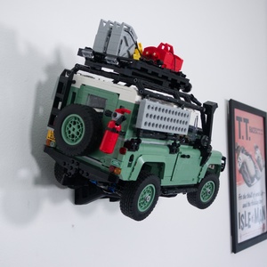 Lego 10317 Land Rover Defender Classic fali tartó konzol [GeckoBricks] - otthon & életmód - tárolás & rendszerezés - fali tároló - Meska.hu