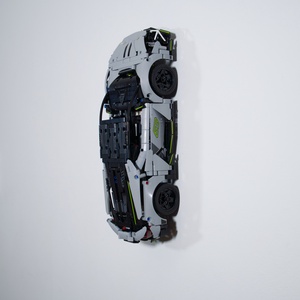 Lego 42214 Lamborghini Revuelto fali tartó konzol [GeckoBricks] - Meska.hu