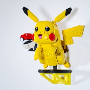 Lego Pokemon 72152 Pikachu fali tartó konzol [GeckoBricks] - otthon & életmód - tárolás & rendszerezés - fali tároló - Meska.hu
