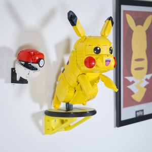 Lego Pokemon 72152 Pikachu fali tartó konzol [GeckoBricks] - otthon & életmód - tárolás & rendszerezés - fali tároló - Meska.hu