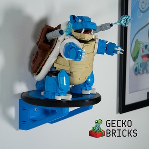 Lego Pokemon 72153 Blastoise fali tartó konzol [GeckoBricks] - otthon & életmód - tárolás & rendszerezés - fali tároló - Meska.hu