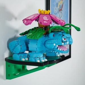 Lego Pokemon 72153 Venusaur fali tartó konzol [GeckoBricks] - otthon & életmód - tárolás & rendszerezés - fali tároló - Meska.hu