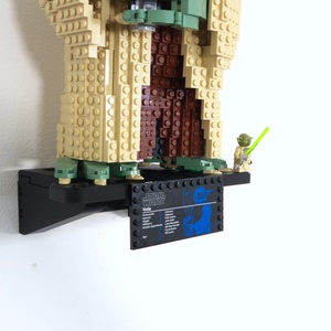 Lego 75255 Yoda fali tartó konzol [GeckoBricks] - otthon & életmód - tárolás & rendszerezés - fali tároló - Meska.hu