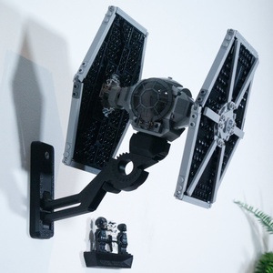 Lego 75300 Imperial TIE Fighter fali tartó konzol [GeckoBricks] - otthon & életmód - tárolás & rendszerezés - fali tároló - Meska.hu