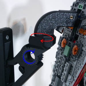 Lego 75312 Boba Fett's Starship Firespray fali tartó konzol [GeckoBricks] - otthon & életmód - tárolás & rendszerezés - fali tároló - Meska.hu