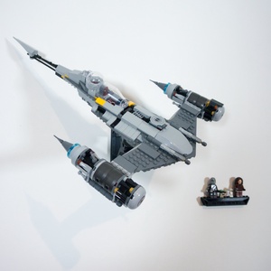 Lego 75325 Mandalorian N-1 starfighter fali tartó konzol [GeckoBricks], Otthon & Életmód, Tárolás & Rendszerezés, Fali tároló, Mindenmás, MESKA