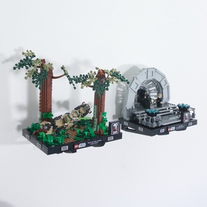Lego 75329 75339 75330 75353 75352 76956 Diorama fali tartó konzol [GeckoBricks] - Meska.hu