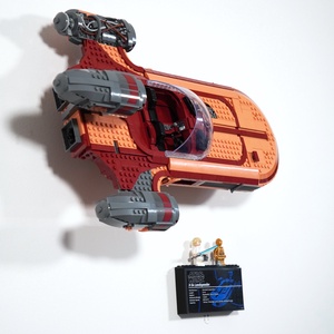 Lego 75341 Luke's Landspeeder fali tartó konzol [GeckoBricks] - otthon & életmód - tárolás & rendszerezés - fali tároló - Meska.hu