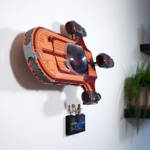 Lego 75341 Luke's Landspeeder fali tartó konzol [GeckoBricks] - Meska.hu