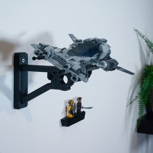 Lego 75346 Snub Fighter fali tartó konzol [GeckoBricks] - otthon & életmód - tárolás & rendszerezés - fali tároló - Meska.hu