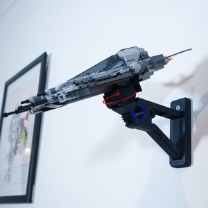 Lego 75346 Snub Fighter fali tartó konzol [GeckoBricks] - otthon & életmód - tárolás & rendszerezés - fali tároló - Meska.hu