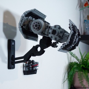 Lego 75347 Imperial TIE Bomber fali tartó konzol [GeckoBricks] - otthon & életmód - tárolás & rendszerezés - fali tároló - Meska.hu