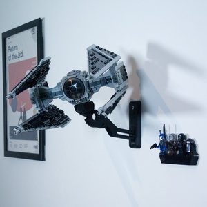 Lego 75348 Tie Interceptor and Fang Fighter fali tartó konzol [GeckoBricks] - Meska.hu