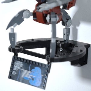 Lego 75381 Droideka fali tartó konzol [GeckoBricks] - otthon & életmód - tárolás & rendszerezés - fali tároló - Meska.hu