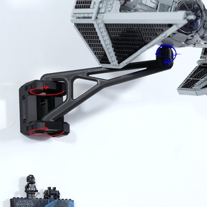 Lego 75181 75275 75355 75382 75144 10240 UCS Star Wars fali tartó konzol [GeckoBricks] - otthon & életmód - tárolás & rendszerezés - fali tároló - Meska.hu