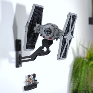 Lego 75393 TIE Fighter and X-Wing Mash-up fali tartó konzol [GeckoBricks] - otthon & életmód - tárolás & rendszerezés - fali tároló - Meska.hu