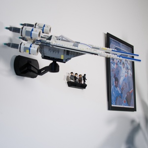 Lego Star Wars 75399 U-Wing Star fighter fali tartó konzol [GeckoBricks] - otthon & életmód - tárolás & rendszerezés - fali tároló - Meska.hu