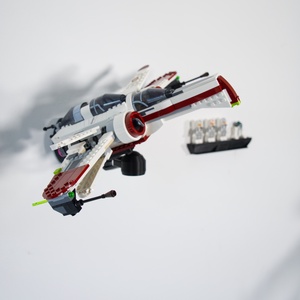 LEGO 75402 ARC-170 Starfighter � fali tartó konzol [GeckoBricks] - otthon & életmód - tárolás & rendszerezés - fali tároló - Meska.hu