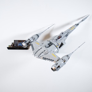 Lego 75442 Mandalorians N-1 Starfighter UCS fali tartó konzol [GeckoBricks], Otthon & Életmód, Tárolás & Rendszerezés, Fali tároló, Mindenmás, MESKA