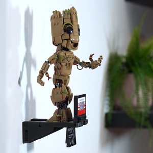 Lego 76217 I am Groot fali tartó konzol [GeckoBricks] - otthon & életmód - tárolás & rendszerezés - fali tároló - Meska.hu