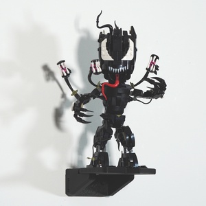 Lego 76249 Venom Groot fali tartó konzol [GeckoBricks] - otthon & életmód - tárolás & rendszerezés - fali tároló - Meska.hu