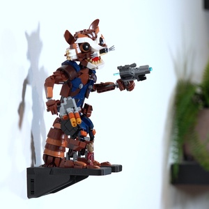 Lego 76282 Rocket and baby groot fali tartó konzol [GeckoBricks] - otthon & életmód - tárolás & rendszerezés - fali tároló - Meska.hu