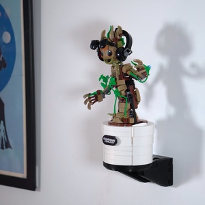 Lego 76297 Dancing Groot  fali tartó konzol [GeckoBricks] - otthon & életmód - tárolás & rendszerezés - fali tároló - Meska.hu