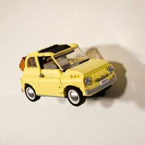 Lego 77942 10271 Fiat 500 fali tartó konzol [GeckoBricks], Otthon & Életmód, Tárolás & Rendszerezés, Fali tároló, Mindenmás, MESKA