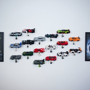 Lego Speed Champions fali tartó konzol [GeckoBricks] - otthon & életmód - tárolás & rendszerezés - fali tároló - Meska.hu