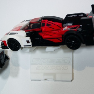 Lego Speed Champions fali tartó konzol [GeckoBricks] - otthon & életmód - tárolás & rendszerezés - fali tároló - Meska.hu