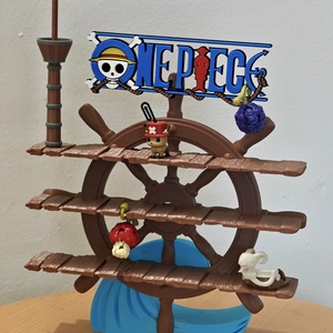 One Piece Kinder Joy figura tartó állvány , Otthon & Életmód, Dekoráció, Asztal és polc dekoráció, Asztaldísz, Mindenmás, MESKA