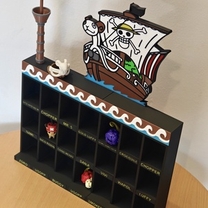 One Piece Kinder Joy figura tartó állvány  - otthon & életmód - dekoráció - asztal és polc dekoráció - asztaldísz - Meska.hu