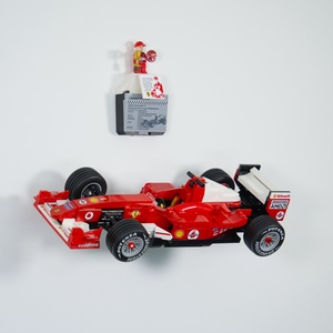 Lego 11375 Ferrari F1 Schumacher fali tartó konzol [GeckoBricks] - otthon & életmód - tárolás & rendszerezés - fali tároló - Meska.hu