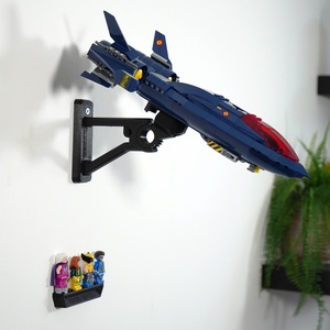 Lego 78281 X-Jet fali tartó konzol [GeckoBricks] - otthon & életmód - tárolás & rendszerezés - fali tároló - Meska.hu