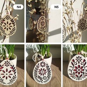 Népies húsvéti díszek - ünnepi díszek, dekorációk - húsvéti díszek és dekorációk - húsvéti tojásfadíszek - Meska.hu