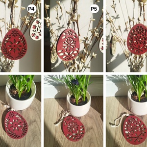 Népies húsvéti díszek - ünnepi díszek, dekorációk - húsvéti díszek és dekorációk - húsvéti tojásfadíszek - Meska.hu