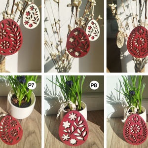 Népies húsvéti díszek - ünnepi díszek, dekorációk - húsvéti díszek és dekorációk - húsvéti tojásfadíszek - Meska.hu