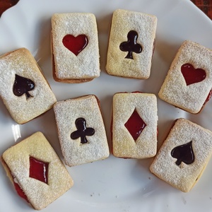 5 darabos kártya alakú linzerszúró készlet - otthon & életmód - konyhafelszerelés, tálalás - sütés, főzés - sütikiszúró - Meska.hu