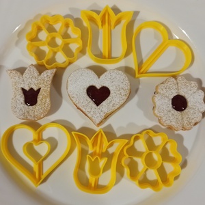 Tavaszi sütikiszúró készlet - otthon & életmód - konyhafelszerelés, tálalás - sütés, főzés - sütikiszúró - Meska.hu