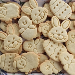 Húsvéti kekszkiszúró készlet(5 db) , Ünnepi díszek, dekorációk, Húsvéti díszek és dekorációk, Húsvéti sütikiszúró, , MESKA