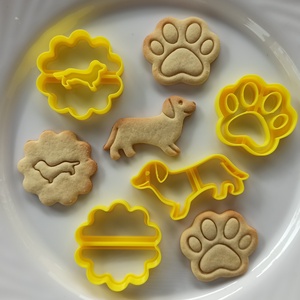 Tacskós sütikiszúró készlet, Otthon & Életmód, Konyhafelszerelés, tálalás, Sütés, főzés, Sütikiszúró, , MESKA