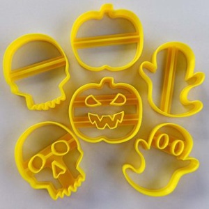 Halloweeni linzerkiszúró készlet (6-db)  - Meska.hu