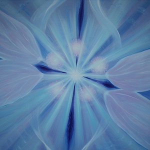 Olajfestmény, címe Metamorfózis, 80x80cm, vászon fa vakkeretre feszítve - művészet - festmény - olajfestmény - Meska.hu